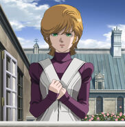 Audrey Burne on Earth (Gundam UC)