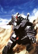 Prototype Gundam: artwork by Naochika Morishita