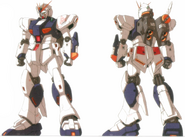 Gundam Fix Figuration front & rear lineart