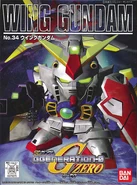 SDGG XXXG-01W Wing Gundam (2000): Box art