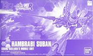 HGBF 1/144 RX-139BAN Hambrabi Suban (P-Bandai exclusive; 2017): box art