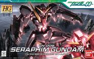 HG00 1/144 GN-009 Seraphim Gundam (2009): box art