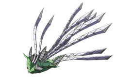 Rear (w/ feather mantle)