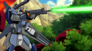 Duel Gundam Beam Rifle Firing 01 (SEED HD Ep37)