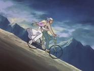 Dianna rides behind Loran