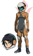 Mikazuki pilot suit