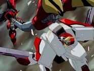 Attacked by Gundam Virsago