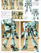 1/144 RGM-89DEW EWAC Jegan modeled by Kojima Daitaichou based on HGUC RGM-89De Jegan [ECOAS Type]