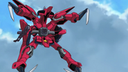 Aegis Gundam Transforming into MA Attack-Mode 02 (SEED HD Ep29)