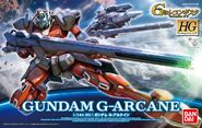 HGRG 1/144 Gundam G-Arcane (2014): box art