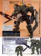 Scratch-Built Model Kit w/ Gundam 00P Mechanic File - Fanton Commander Type (bottom)