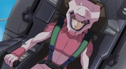 Lacus in a pink ZAFT pilot suit (1) (Freedom and Justice, HD Remaster)