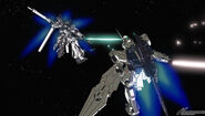Vs Unicorn Gundam in Mobile Suit Gundam UC: A Phantom World