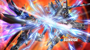 Strike Freedom Gundam vs Destiny Gundam 01 (SEED Destiny HD OP3)