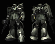 CG render of MS-06F Zaku II (Standard colors)