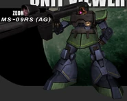 Gato's Rick Dom in Encounters in Space