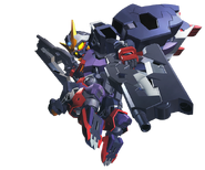 Zalmfort Family Colors (w/ T Booster) in SD Gundam G Generation Cross Rays