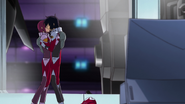 Shinn kiss Lunamaria as seen on Episode 38