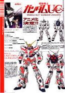 Unicorn Gundam system features