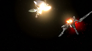Commander Type firing waist's GN Vulcans