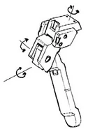 DG014's rifle fixation arm