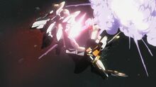 Kyrios battling Soma's GN-X