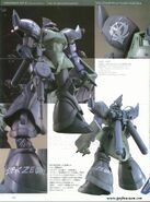 1/144 Gelgoog Marine (Zeon Remnant Version) from Advance of Zeta: The Flag of Titans: modelling with HGUC "MS-14F Gelgoog Marine"