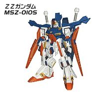 Enhanced ZZ Gundam as featured in Gundam Evolve Vol. 10