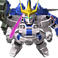 S-Rank Tallgeese III as featured in SD Gundam Capsule Fighter Online