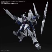 Fake ν Gundam (Gunpla) (Action Pose)