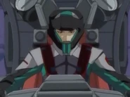Sting Oakley in Chaos Gundam cockpit (Original)