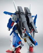 Robot Damashii Full Armor ZZ Gundam: sample product - rear view