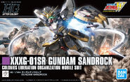 HGAC 1/144 XXXG-01SR Gundam Sandrock (2019): box art