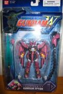 MSiA / MIA "OZ-13MS Gundam Epyon (Second version)" (North American release; 2003): package front view.