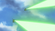 Chaos Gundam Weapon Pods Firing 02 (Seed Destiny HD Ep2)