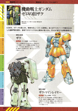 Mobile Suit Gundam Zero Old Zakus | The Gundam Wiki | Fandom