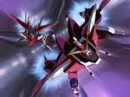 Charging into GENESIS with Aile Strike Rouge (Mobile Suit Gundam SEED: Never Ending Tomorrow)