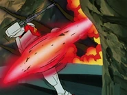 Destroyed GM with beam rifle