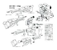 GR-W01 120mm Rifle details