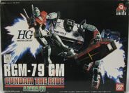 1/144 HGUC RGM-79 GM "Gundam The Ride: A Baoa Qu" double pack (Fujikyu Highland Amusement Park exclusive; 2001): box art