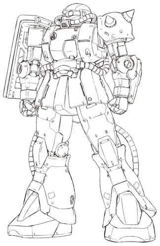 MS-06C-5 Zaku II Type C-5 | The Gundam Wiki | Fandom