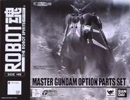 Robot Damashii "Master Gundam Option Parts Set" (Tamashii Web exclusive; 2015): package front view