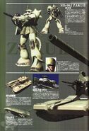 Zaku II Ground Type: design and specification for MS IGLOO: The Hidden One Year War