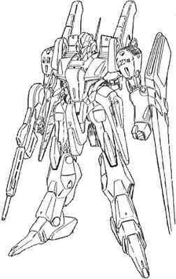 ♡様 SDCS MSZ-006 Zeta Gundam [Cross Silhouette Frame Ver