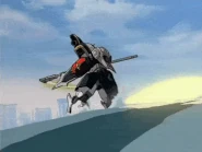 Firing Buster Shield in first opening