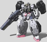 Fan art CG of Gundam Virtue, Front View.