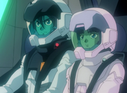 With Garrod in Pilot Suits