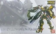 1/144 RG MBF-P01-Re2AMATU Gundam Astray Gold Frame Amatsu Mina [Special Coating] (C3AFA Hong Kong 2018 and C3AFA Tokyo 2018 exclusive; 2018): box art