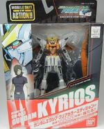 Mobile Suit in Action (MSiA / MIA) "GN-003 Gundam Kyrios" (2007): package front view