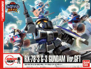 SDBB RX-78-3 Gundam "G-3" Ver.GFT (Gundam Front Tokyo exclusive; 2014): box art